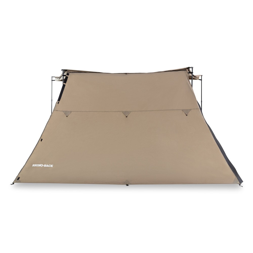 Paroi latérale trapézoïdale Batwing Rhino Rack : auvent raid rob